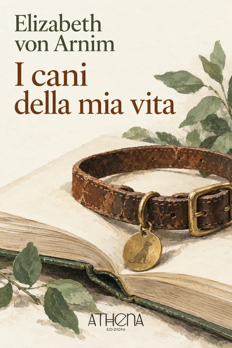 I cani della mia vita di Elizabeth von Arnim – copertina Edizioni Athena