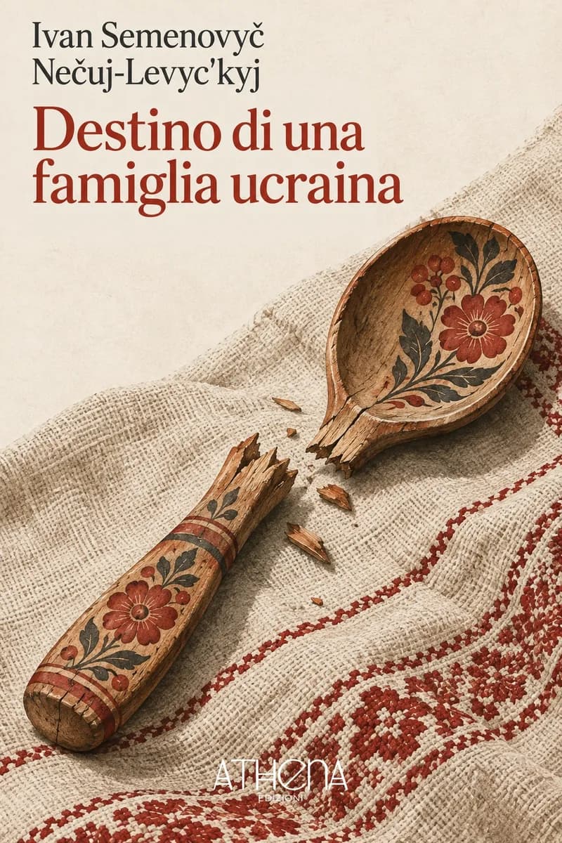 Destino di una famiglia ucraina di Ivan Semenovyč Nečuj-Levyc'kyj – copertina Edizioni Athena