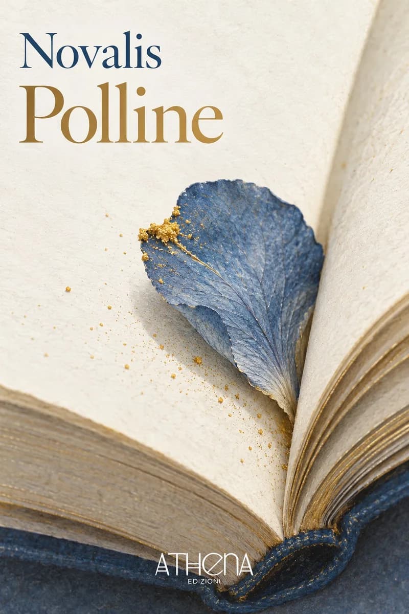 Polline di Novalis – copertina Edizioni Athena