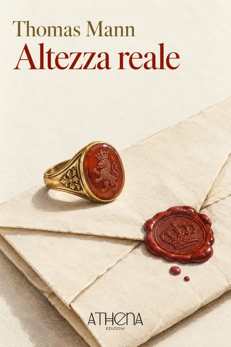 Altezza reale di Thomas Mann – copertina Edizioni Athena