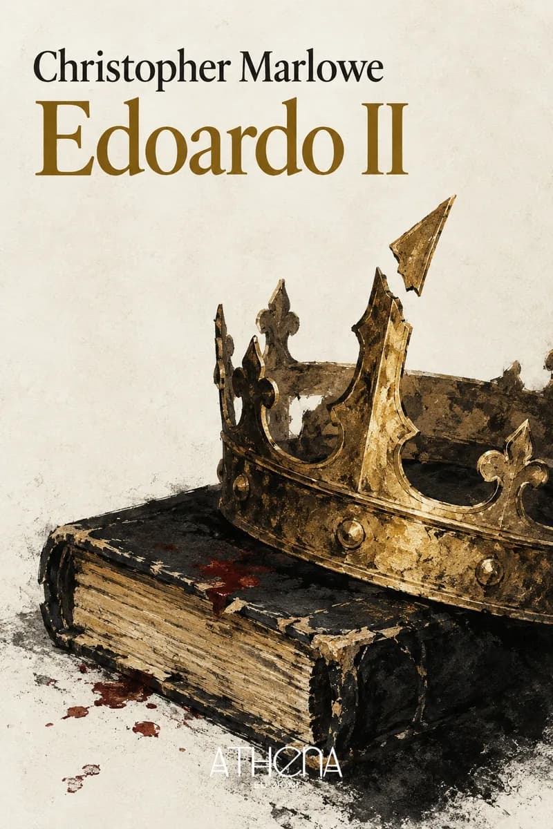 Edoardo II di Christopher Marlowe – copertina Edizioni Athena