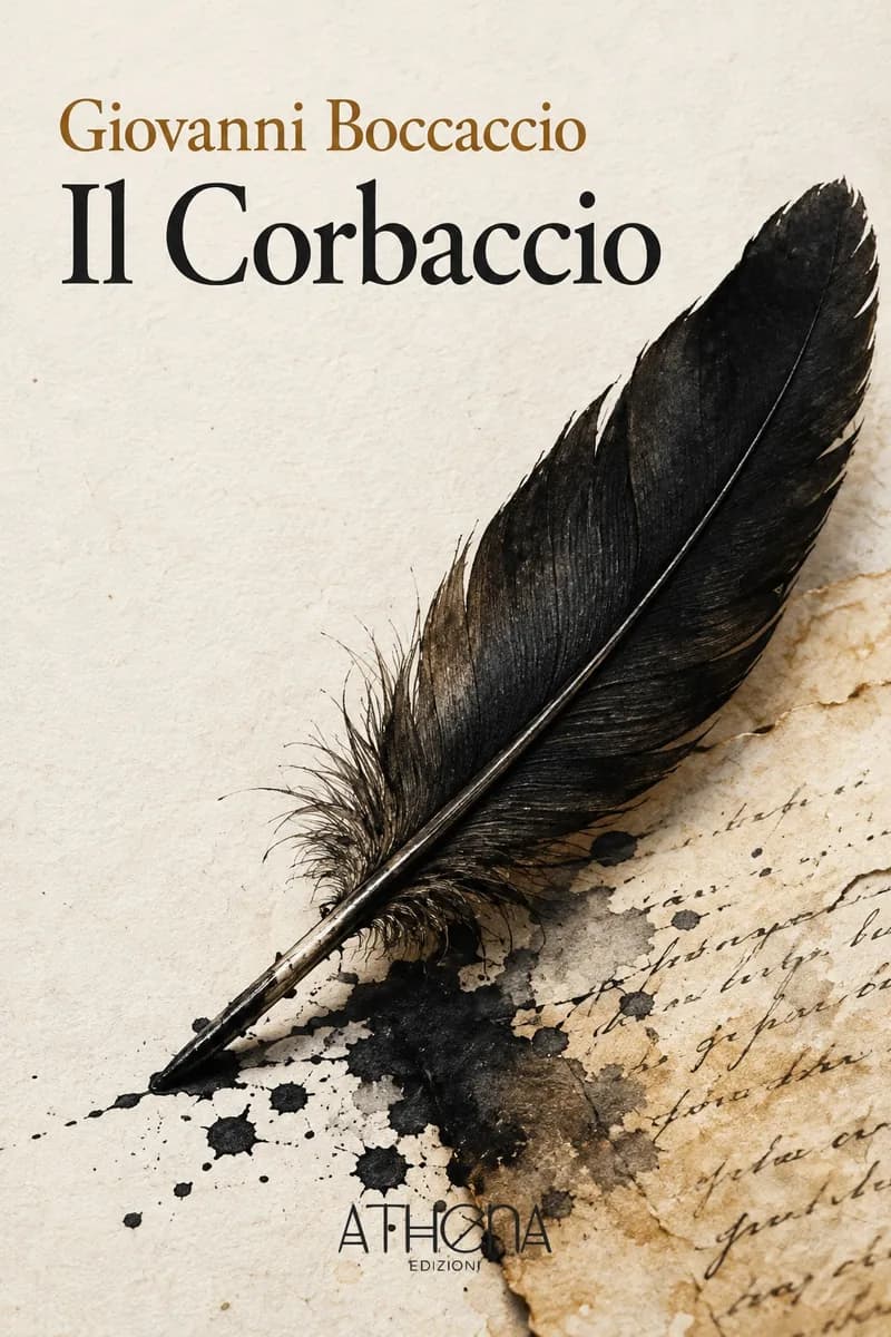 Il Corbaccio di Giovanni Boccaccio – copertina Edizioni Athena