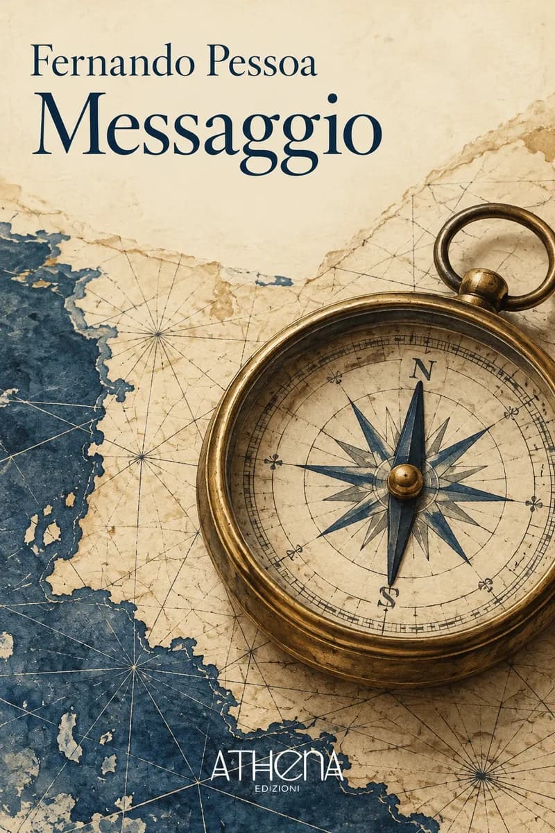 Messaggio di Fernando Pessoa – copertina Edizioni Athena