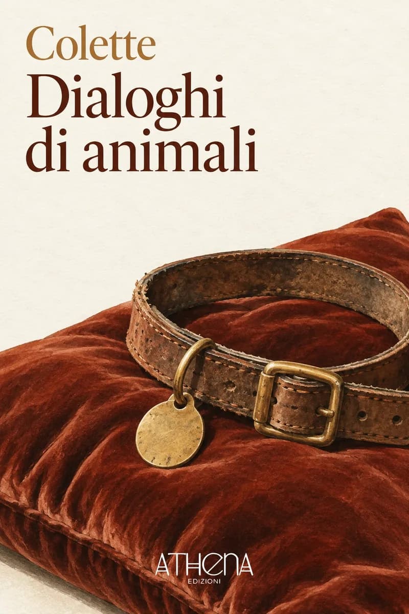 Dialoghi di animali di Colette – copertina Edizioni Athena
