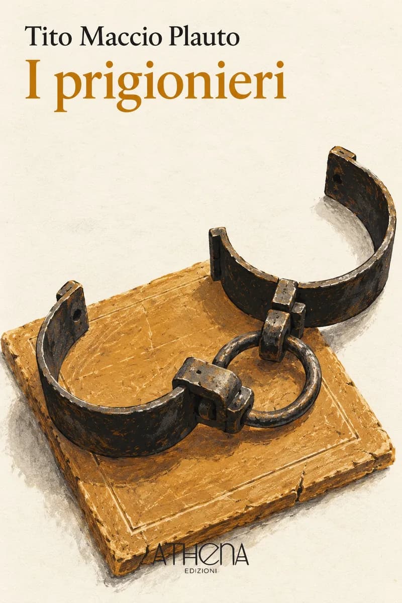 I prigionieri di Tito Maccio Plauto – copertina Edizioni Athena