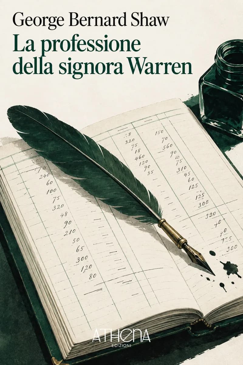 La professione della signora Warren di George Bernard Shaw – copertina Edizioni Athena