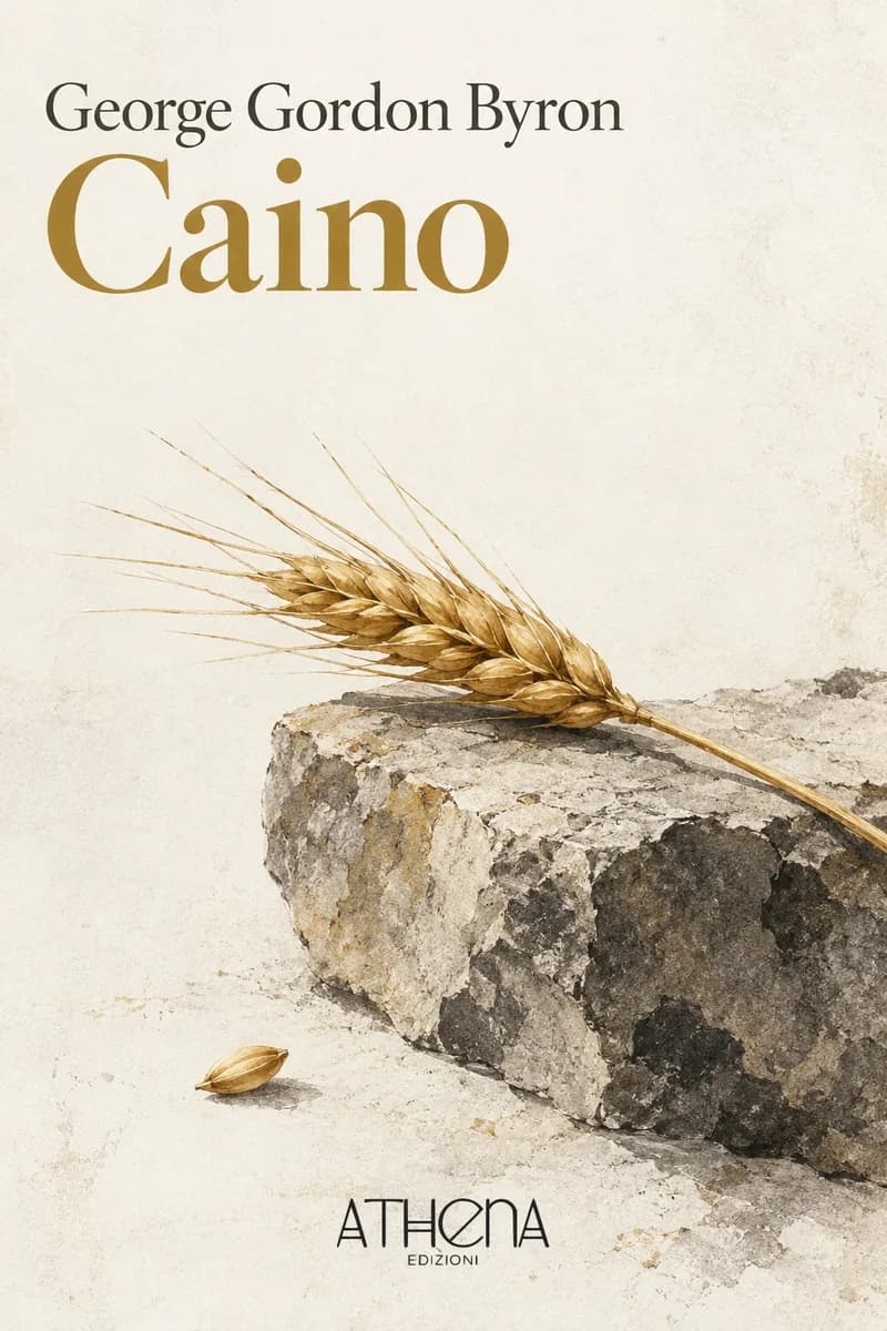 Caino di George Gordon Byron – copertina Edizioni Athena