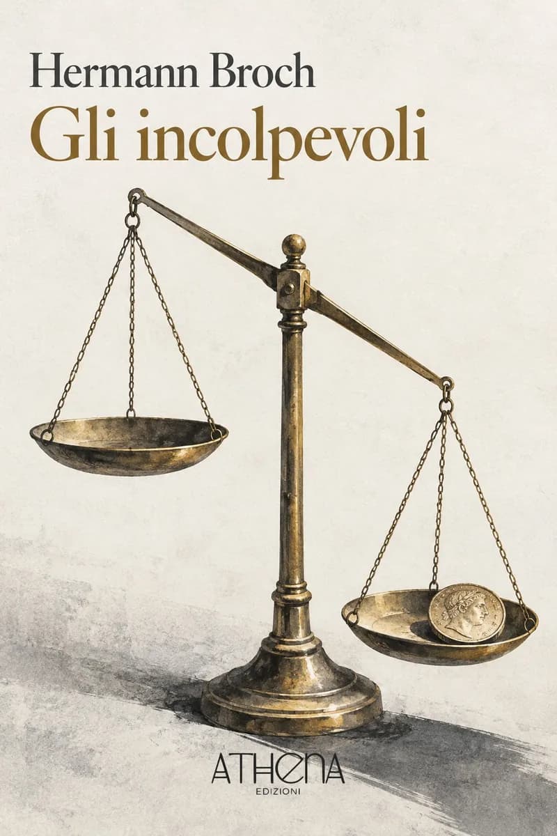 Gli incolpevoli di Hermann Broch – copertina Edizioni Athena
