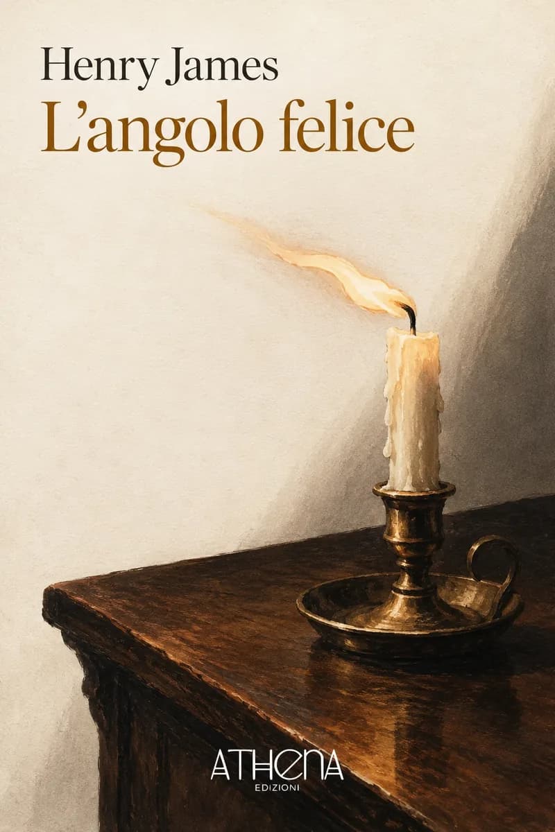 L'angolo felice di Henry James – copertina Edizioni Athena