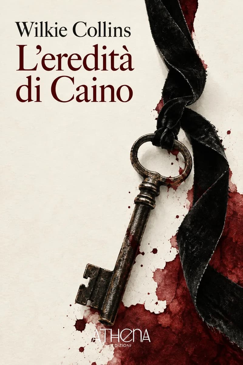 L'eredità di Caino di Wilkie Collins – copertina Edizioni Athena