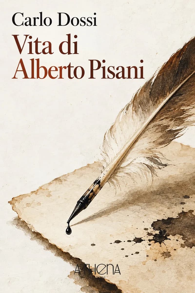 Vita di Alberto Pisani di Carlo Dossi – copertina Edizioni Athena