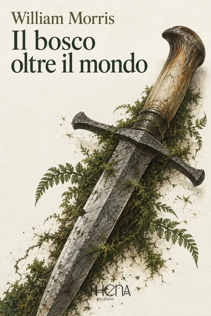 Il bosco oltre il mondo di William Morris – copertina Edizioni Athena