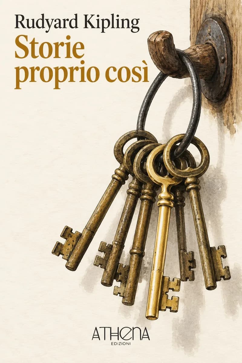 Storie proprio così di Rudyard Kipling – copertina Edizioni Athena