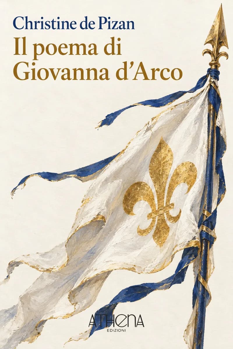 Il poema di Giovanna d'Arco di Christine de Pizan – copertina Edizioni Athena