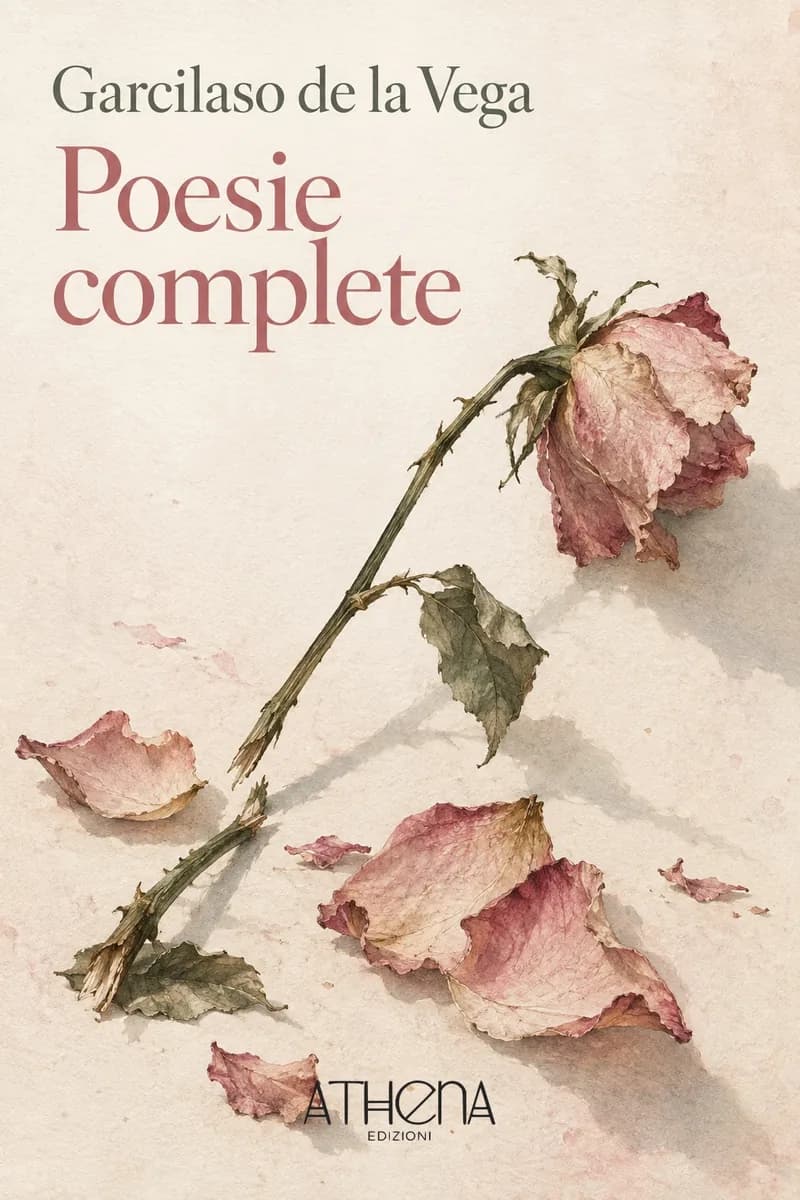 Poesie complete di Garcilaso de la Vega – copertina Edizioni Athena
