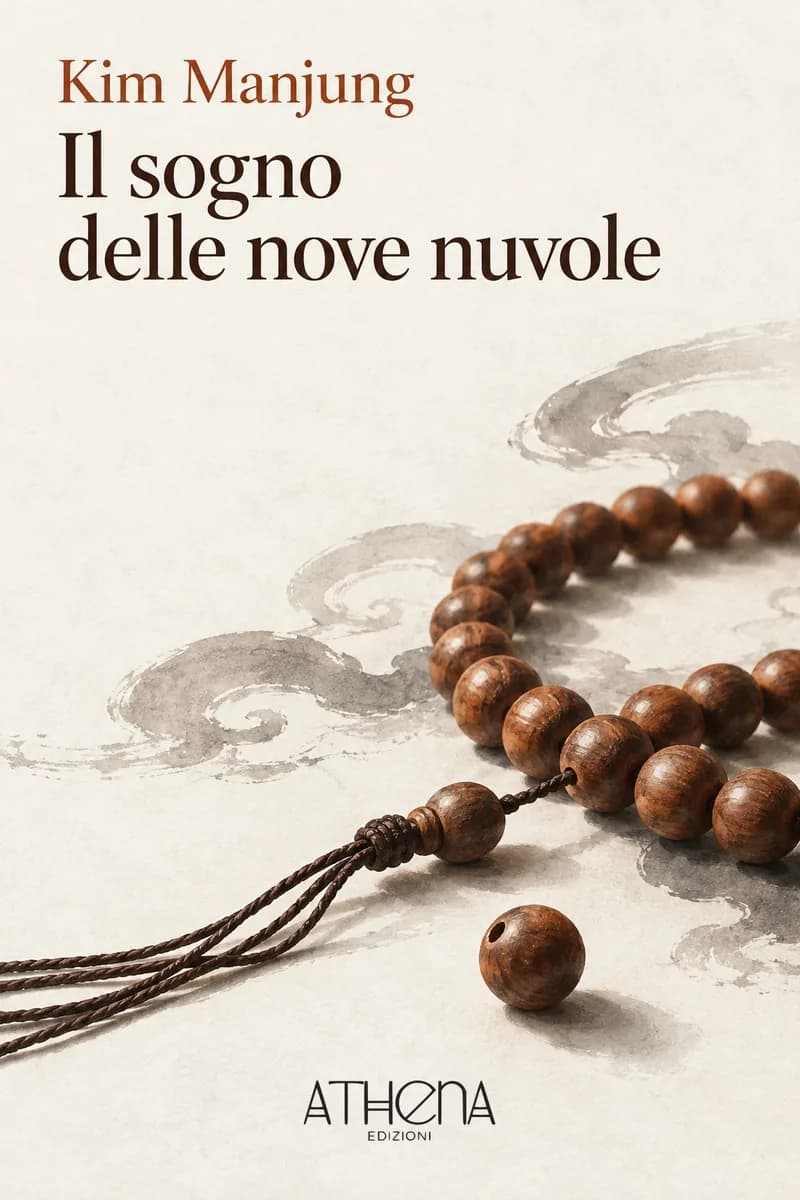 Il sogno delle nove nuvole di Kim Manjung – copertina Edizioni Athena