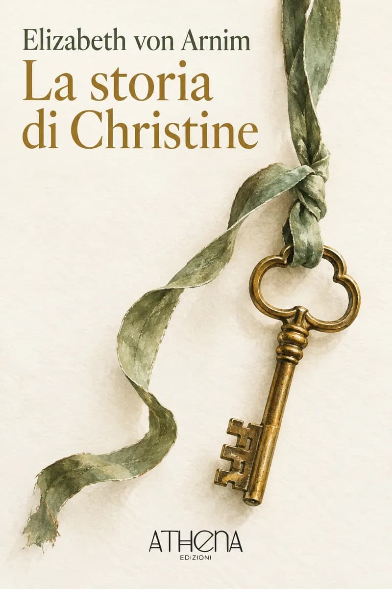 La storia di Christine di Elizabeth von Arnim – copertina Edizioni Athena