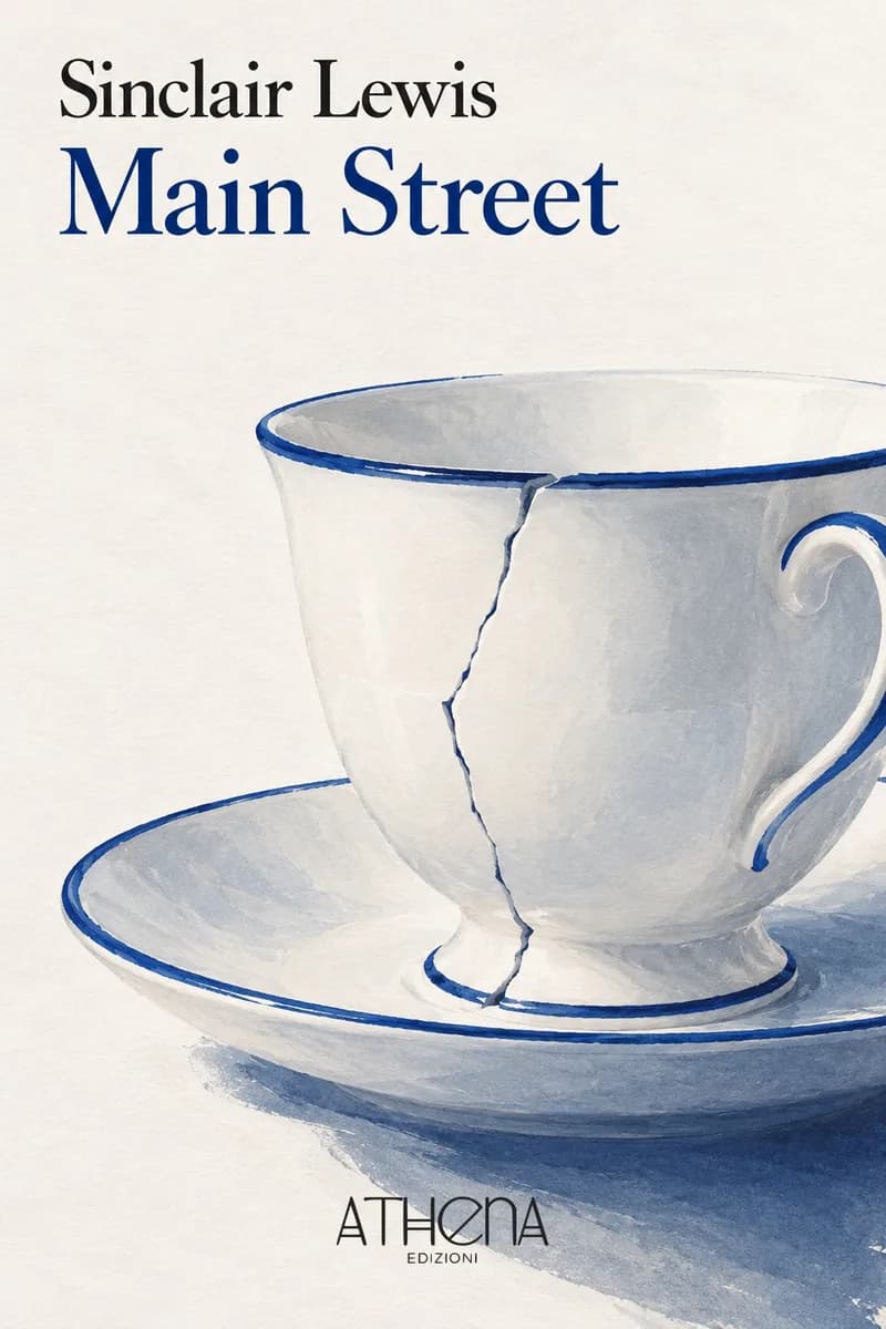 Main Street di Sinclair Lewis – copertina Edizioni Athena