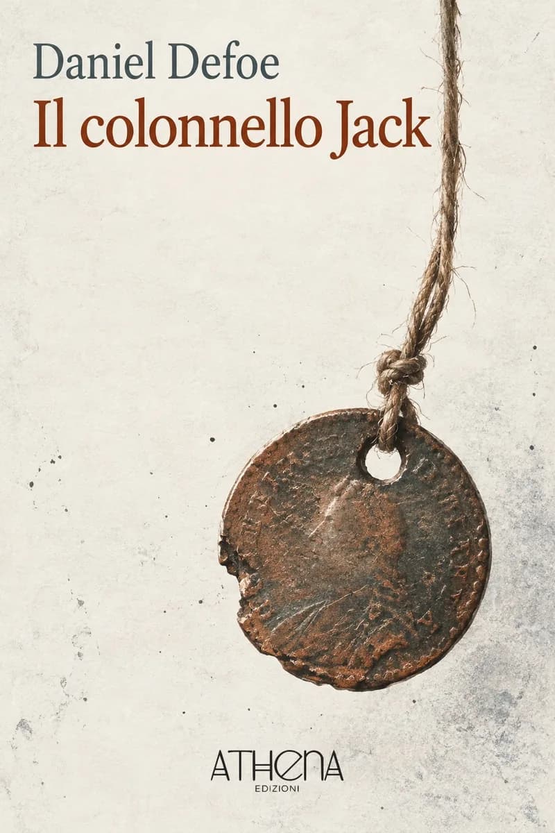 Il colonnello Jack di Daniel Defoe – copertina Edizioni Athena