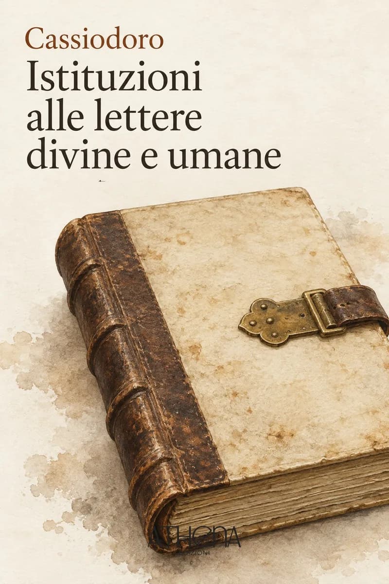 Istituzioni alle lettere divine e umane di Cassiodoro – copertina Edizioni Athena