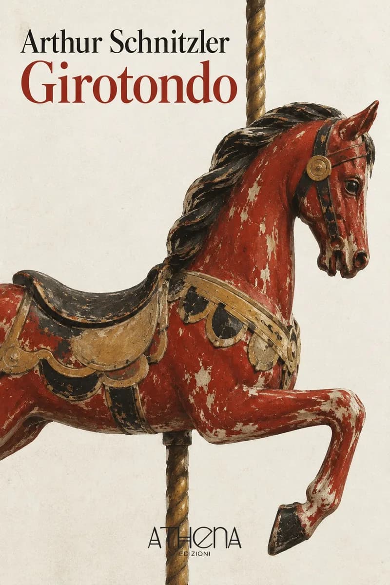 Girotondo di Arthur Schnitzler – copertina Edizioni Athena