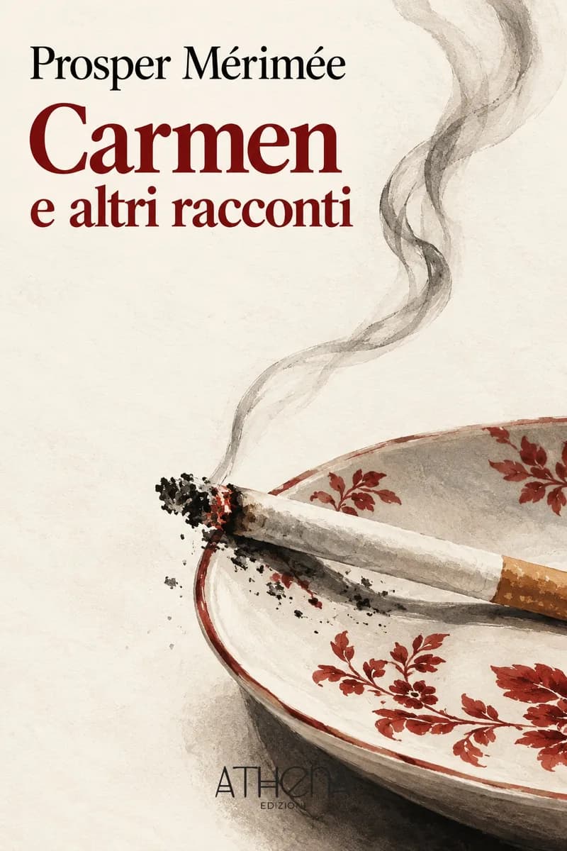 Carmen e altri racconti di Prosper Mérimée – copertina Edizioni Athena