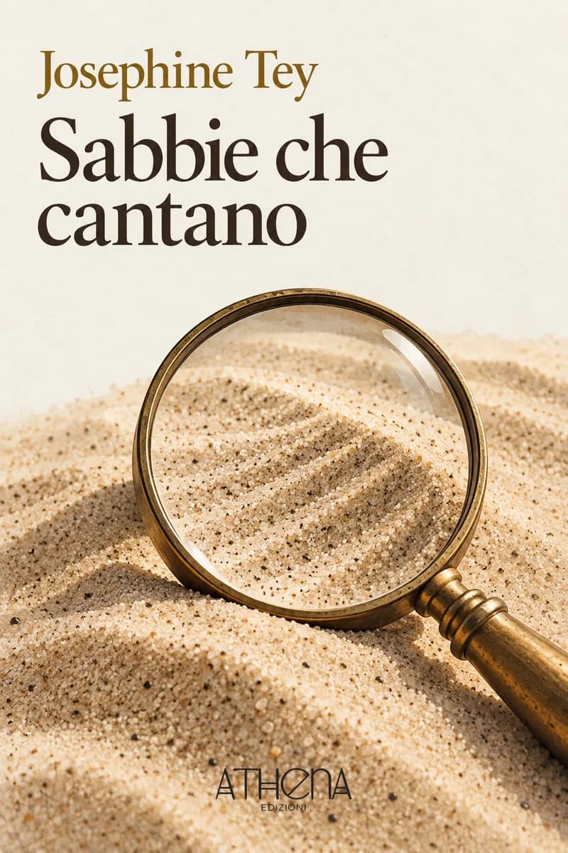 Sabbie che cantano di Josephine Tey – copertina Edizioni Athena