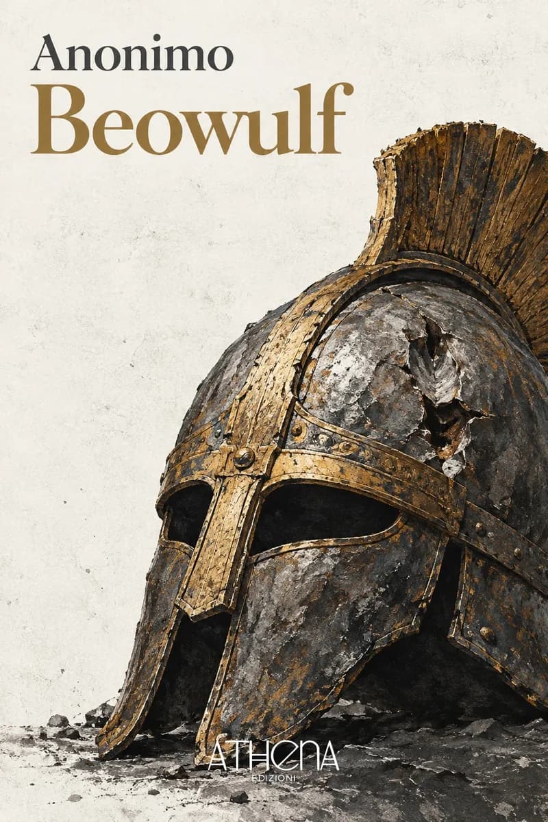 Beowulf di Anonimo – copertina Edizioni Athena