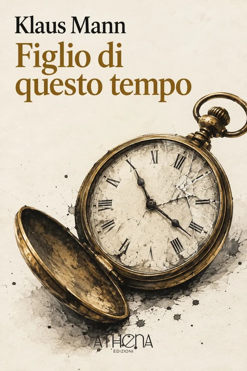 Figlio di questo tempo di Klaus Mann – copertina Edizioni Athena