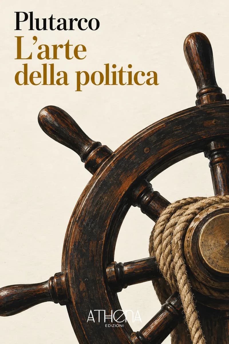 L'arte della politica di Plutarco – copertina Edizioni Athena