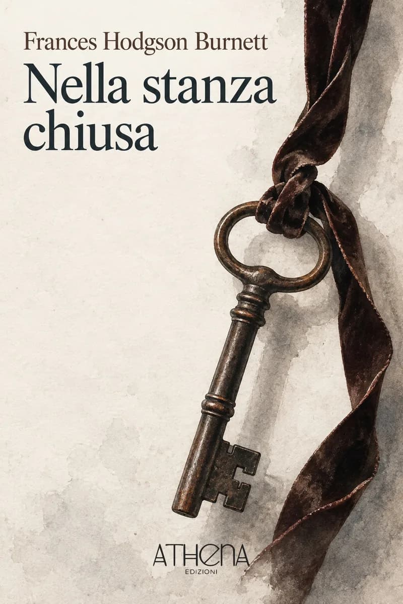 Nella stanza chiusa di Frances Hodgson Burnett – copertina Edizioni Athena