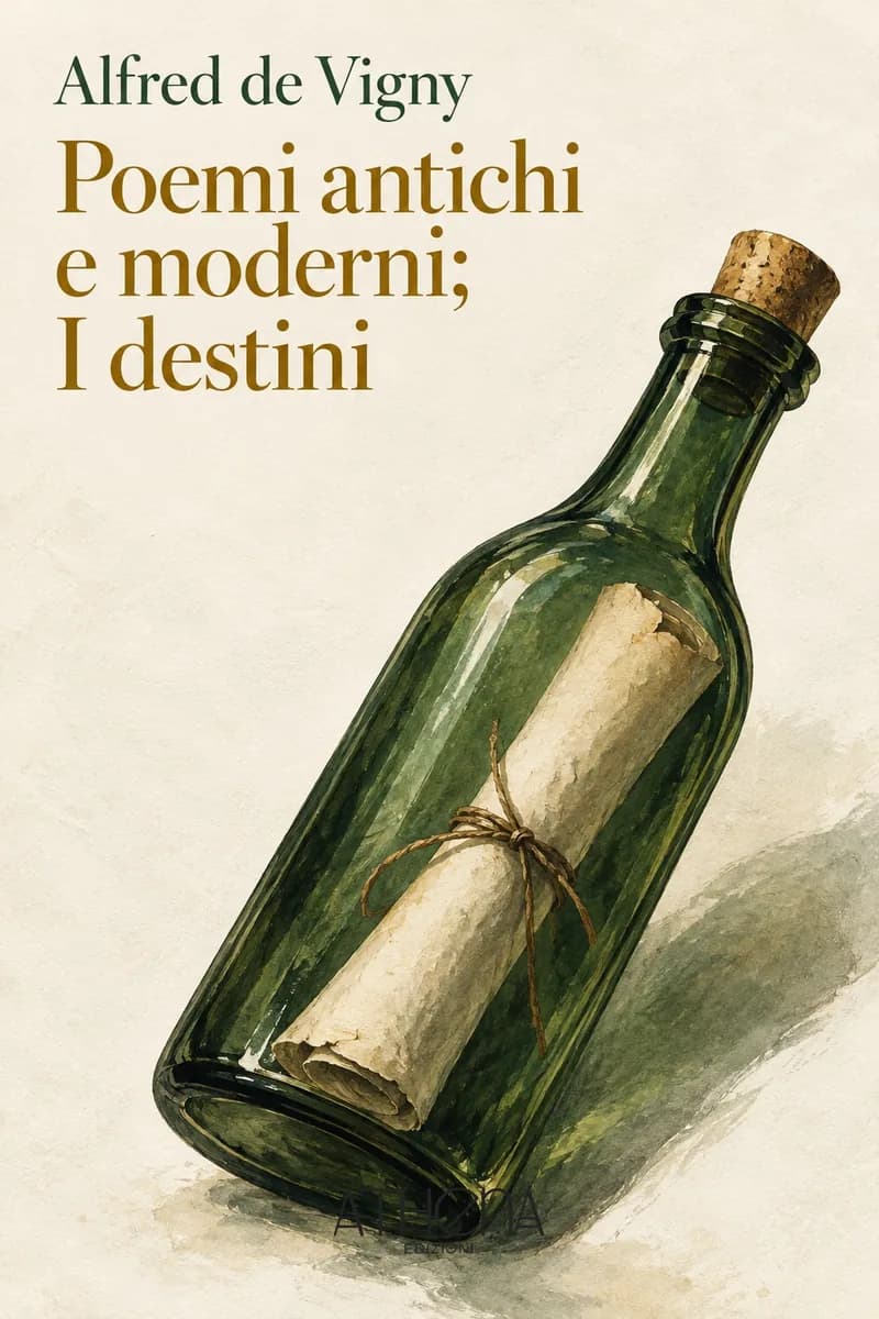 Poemi antichi e moderni; I destini di Alfred de Vigny – copertina Edizioni Athena
