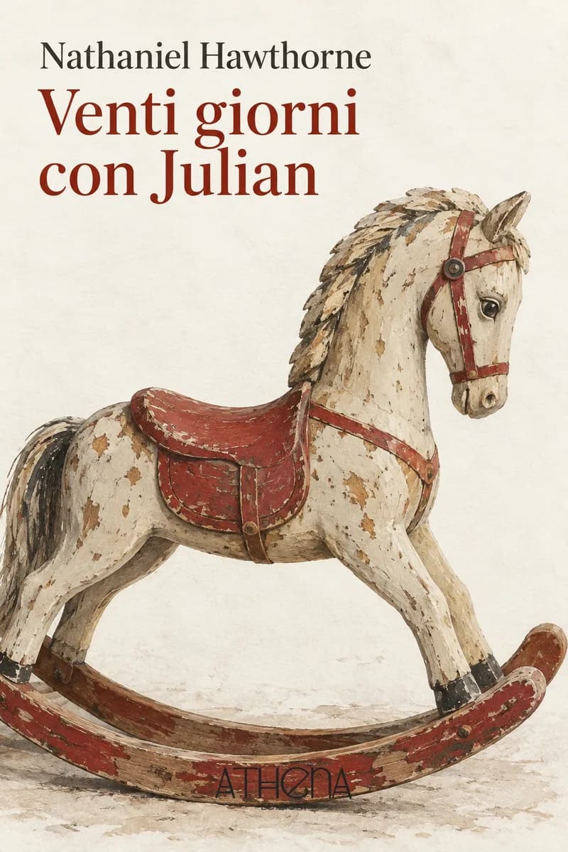 Venti giorni con Julian di Nathaniel Hawthorne – copertina Edizioni Athena
