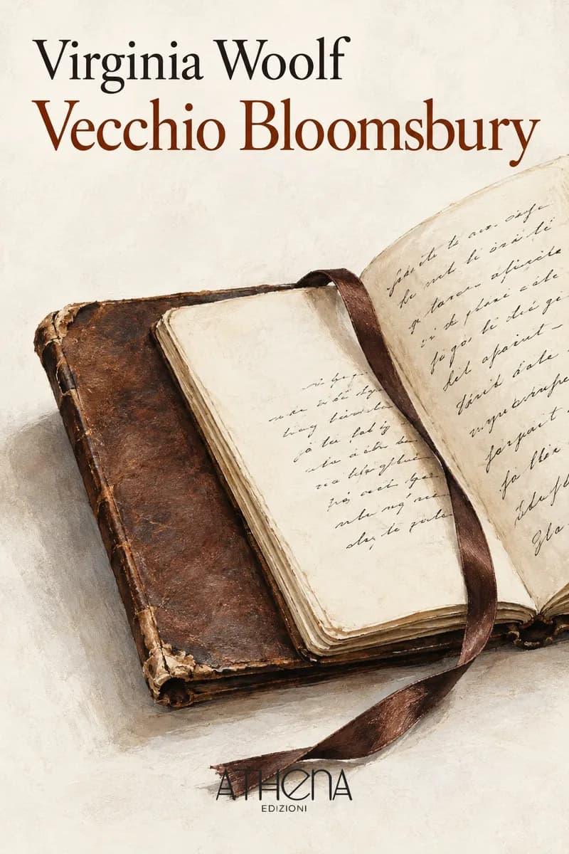 Vecchio Bloomsbury di Virginia Woolf – copertina Edizioni Athena