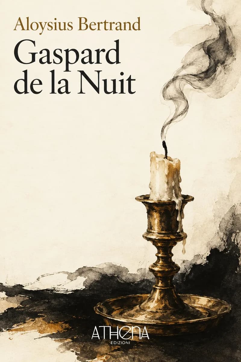 Gaspard de la Nuit di Aloysius Bertrand – copertina Edizioni Athena