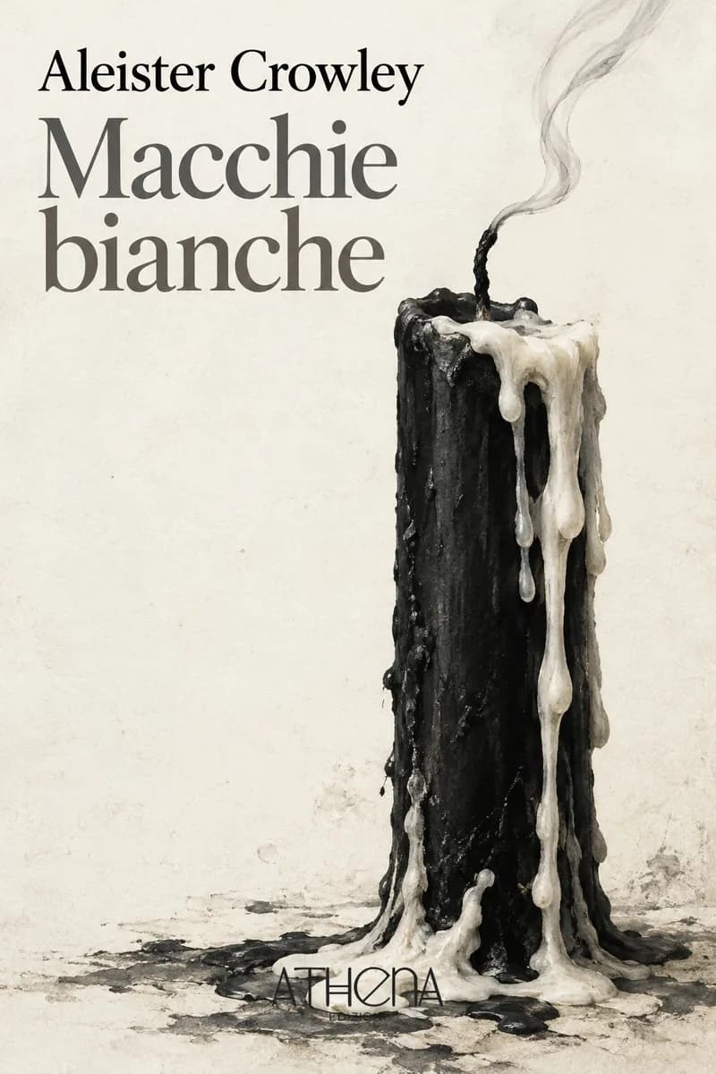 Macchie bianche di Aleister Crowley – copertina Edizioni Athena