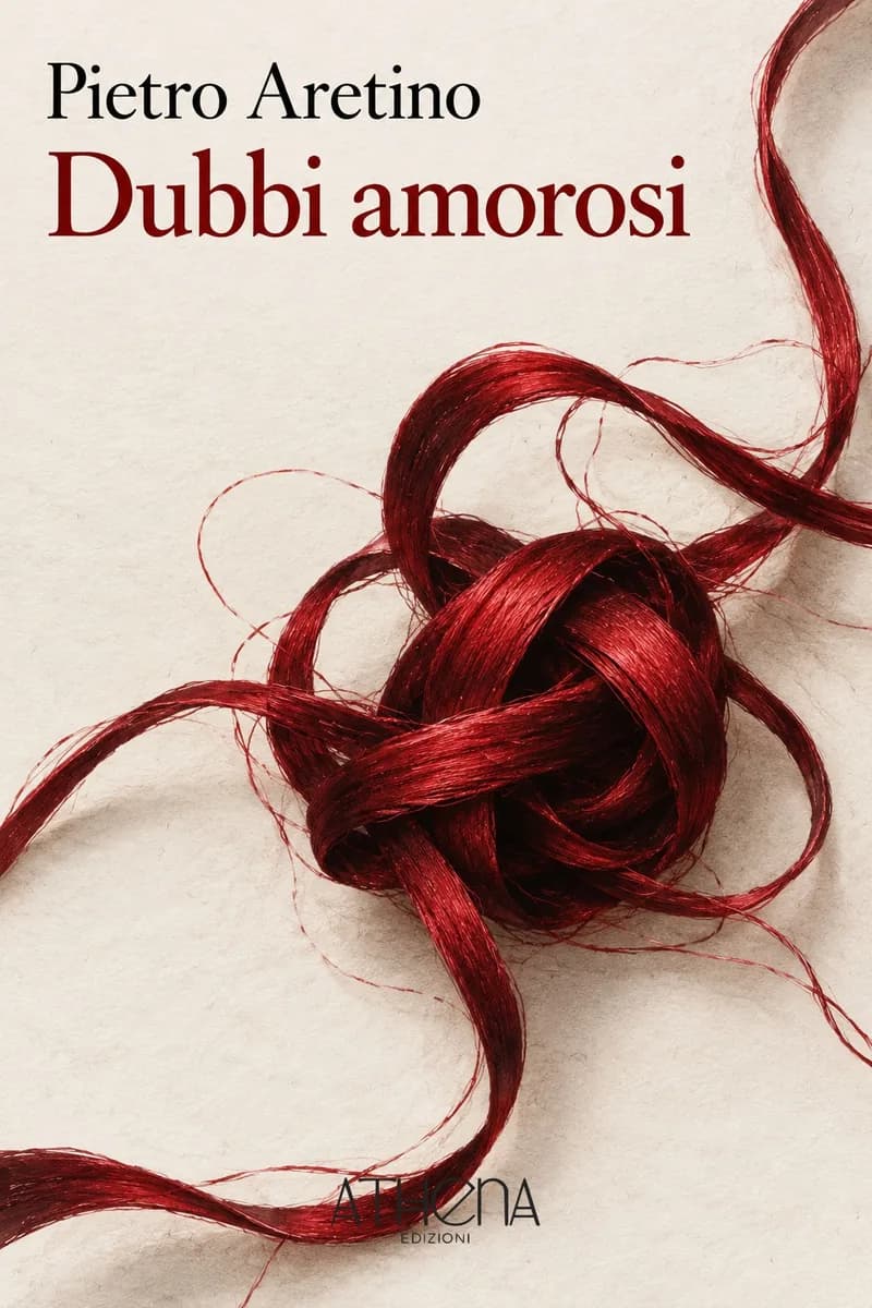Dubbi amorosi di Pietro Aretino – copertina Edizioni Athena