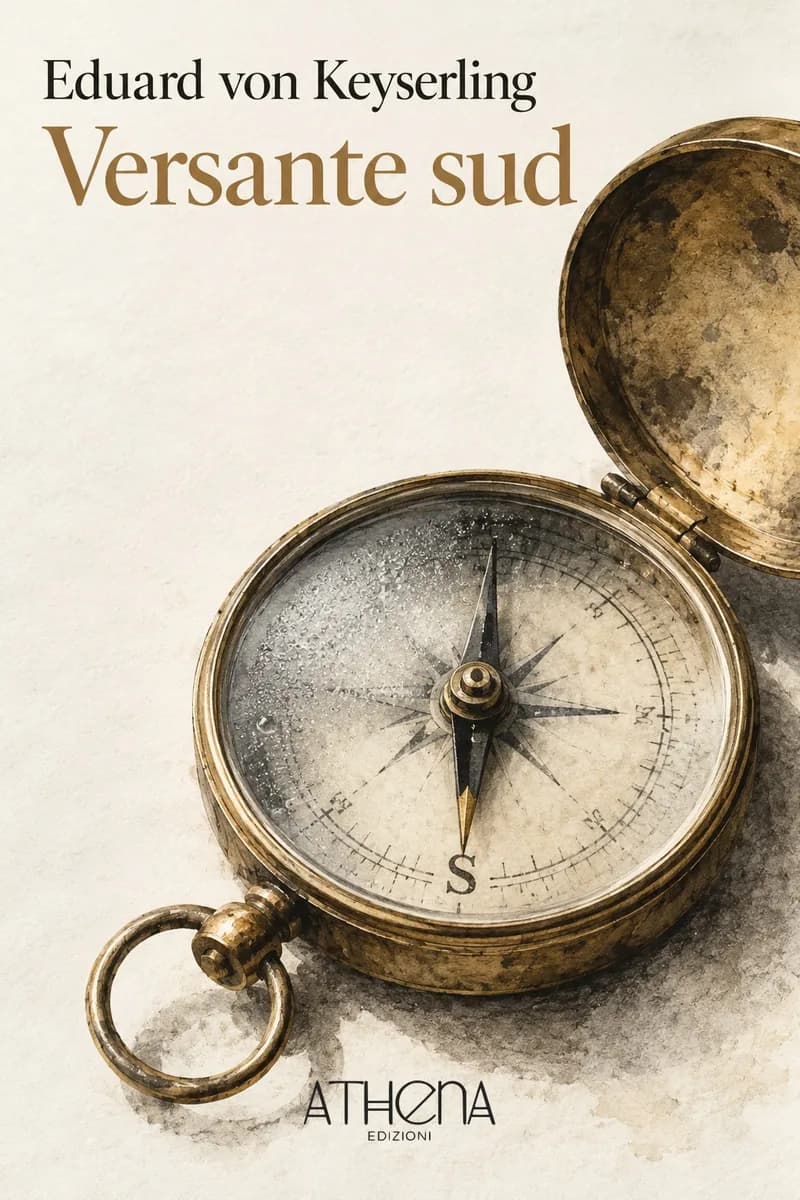 Versante sud di Eduard von Keyserling – copertina Edizioni Athena
