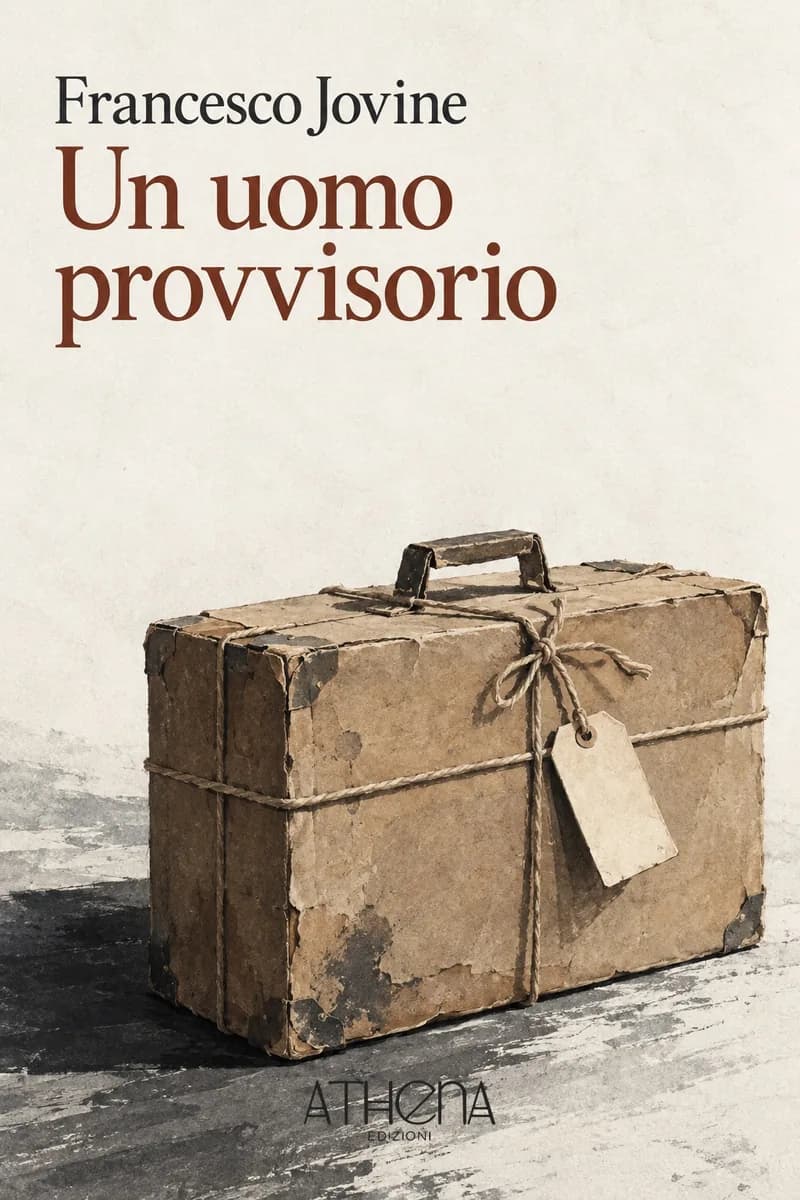 Un uomo provvisorio di Francesco Jovine – copertina Edizioni Athena