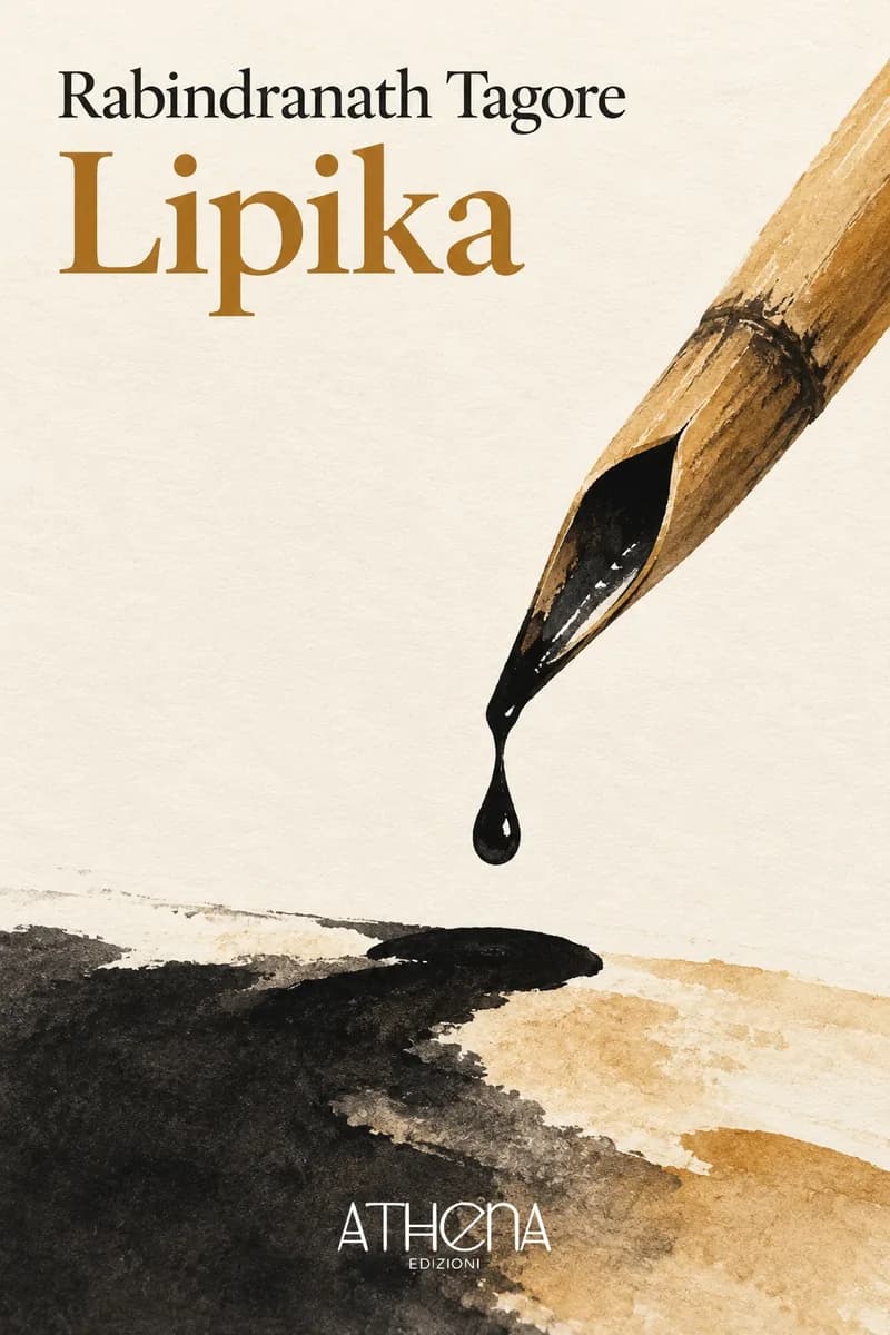 Lipika di Rabindranath Tagore – copertina Edizioni Athena