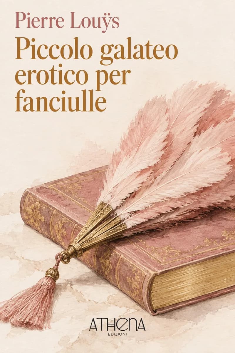 Piccolo galateo erotico per fanciulle di Pierre Louÿs – copertina Edizioni Athena