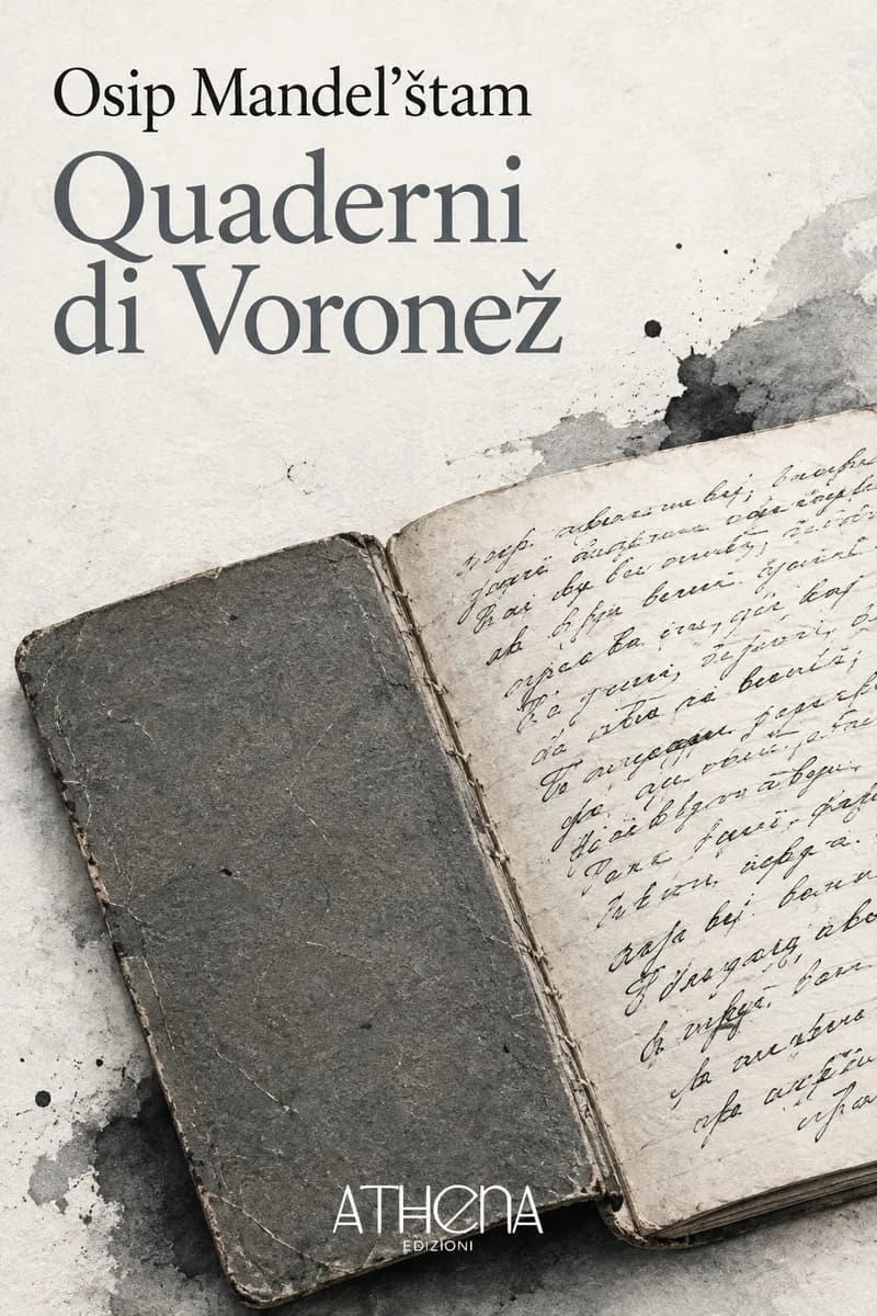 Quaderni di Voronež di Osip Mandel'štam – copertina Edizioni Athena