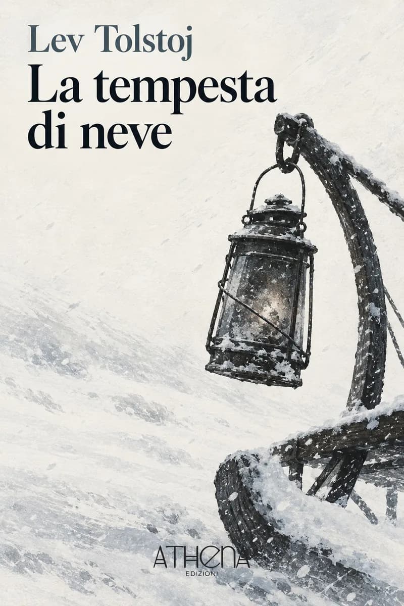 La tempesta di neve di Lev Tolstoj – copertina Edizioni Athena