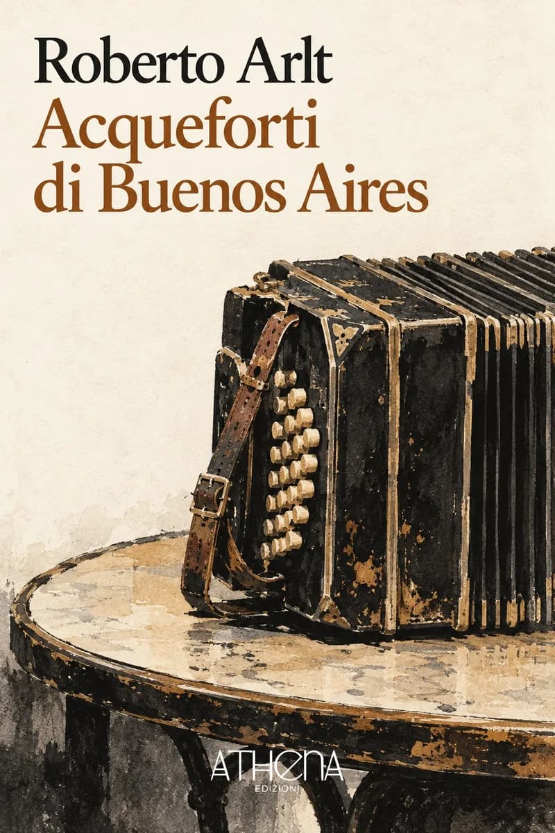 Acqueforti di Buenos Aires di Roberto Arlt – copertina Edizioni Athena