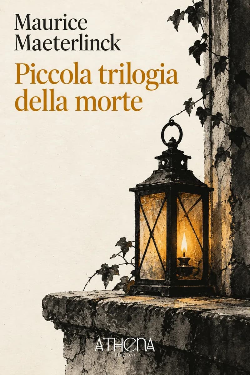 Piccola trilogia della morte di Maurice Maeterlinck – copertina Edizioni Athena