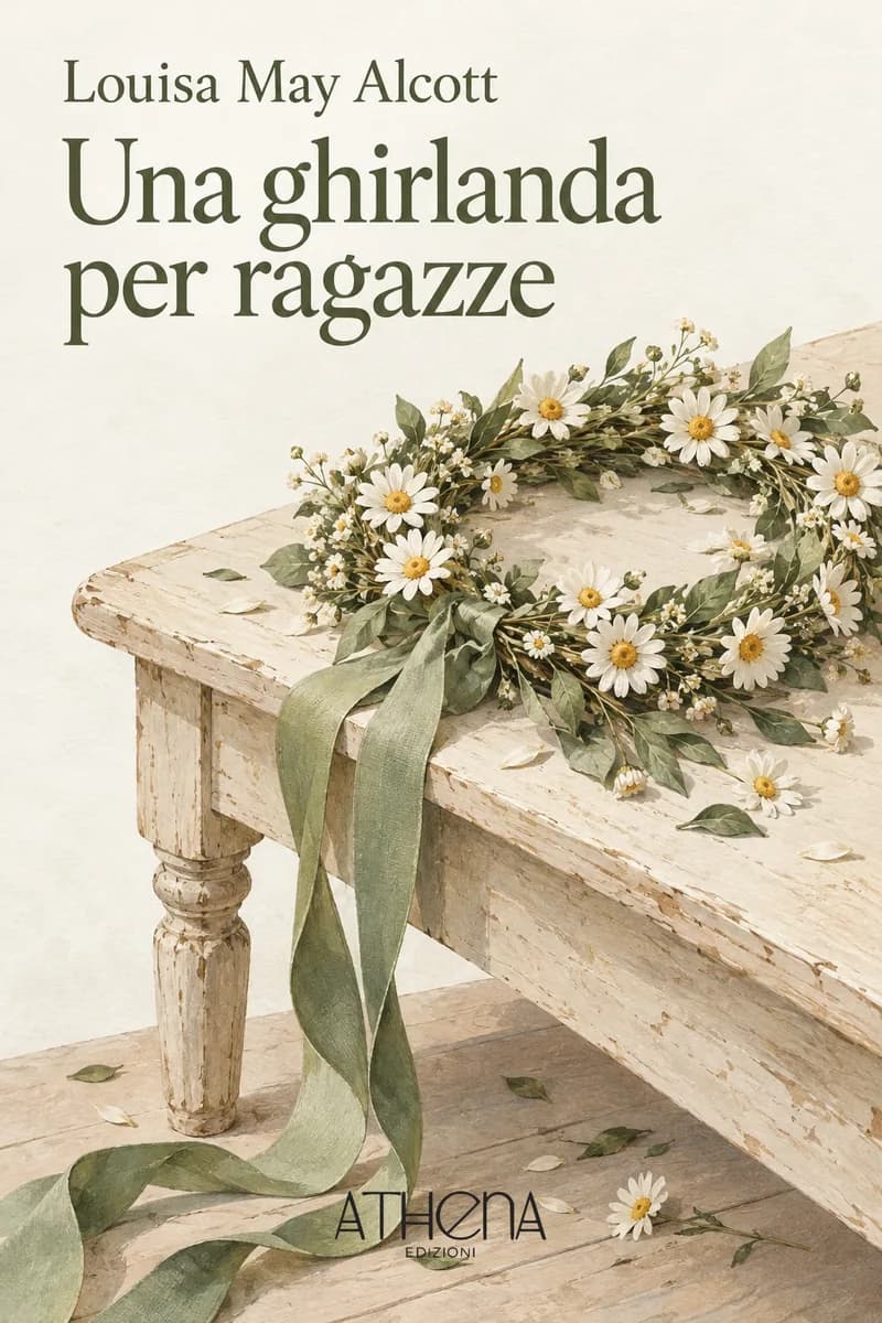 Una ghirlanda per ragazze di Louisa May Alcott – copertina Edizioni Athena