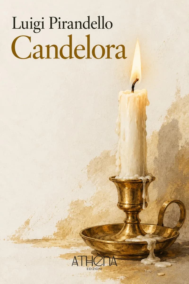 Candelora di Luigi Pirandello – copertina Edizioni Athena
