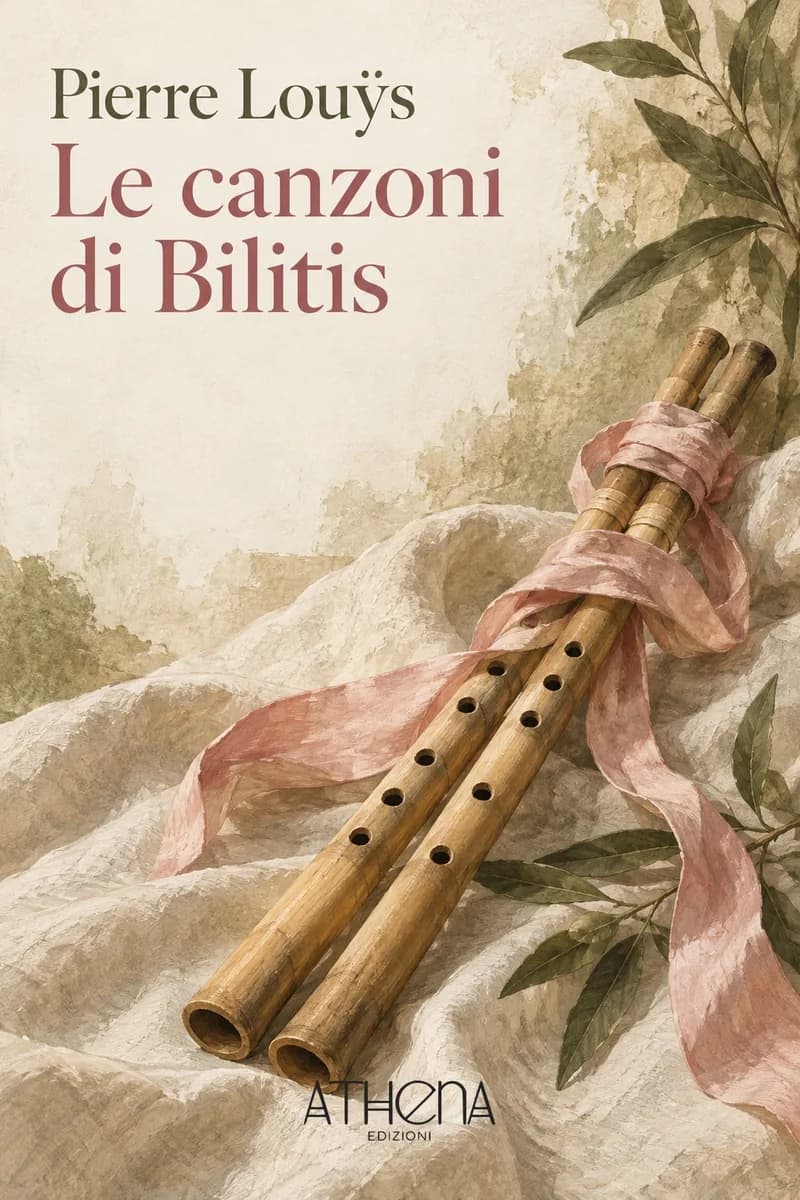 Le canzoni di Bilitis di Pierre Louÿs – copertina Edizioni Athena