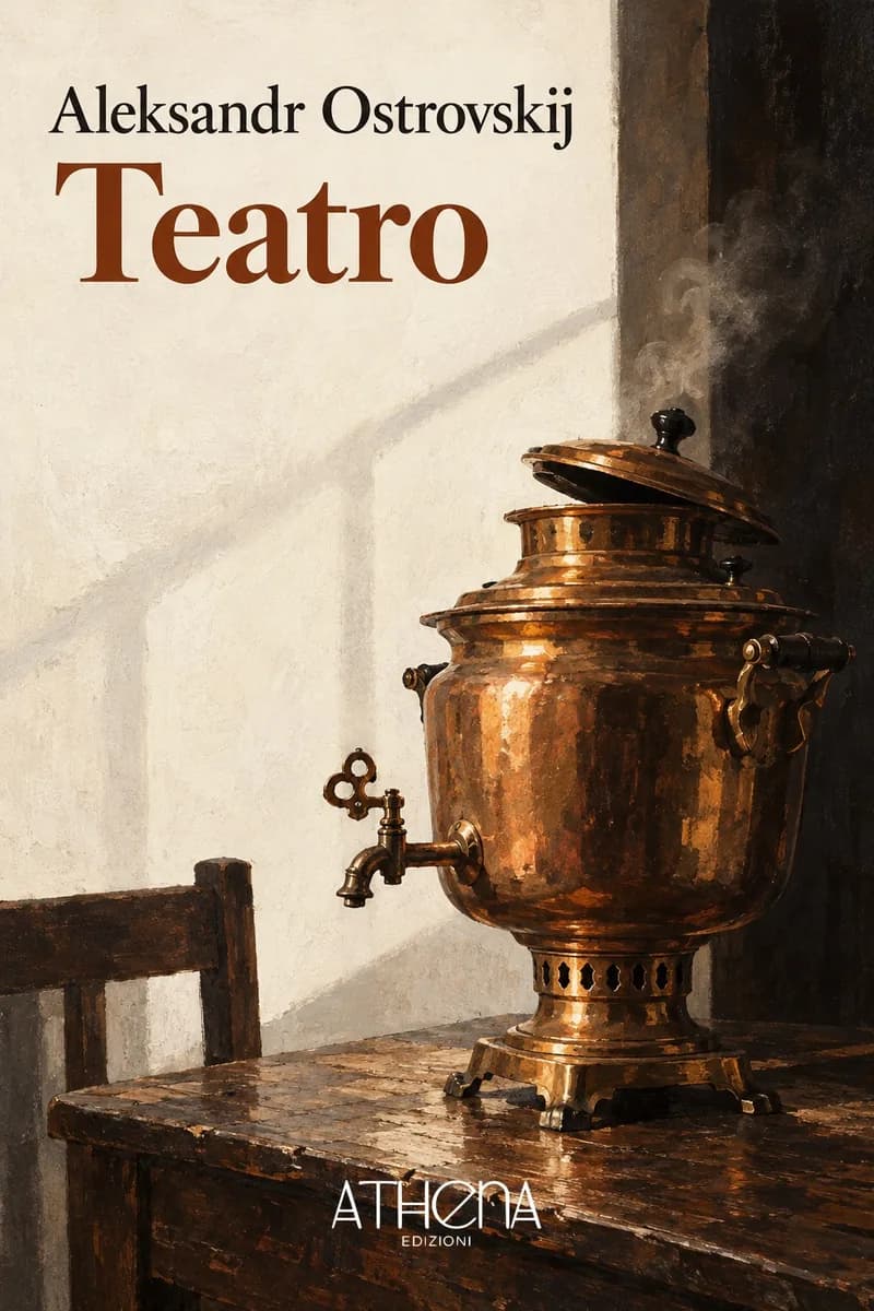 Teatro di Aleksandr Ostrovskij – copertina Edizioni Athena