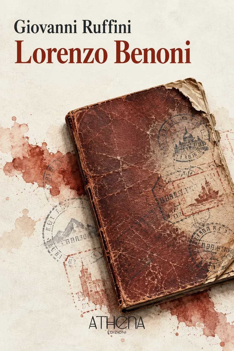 Lorenzo Benoni di Giovanni Ruffini – copertina Edizioni Athena